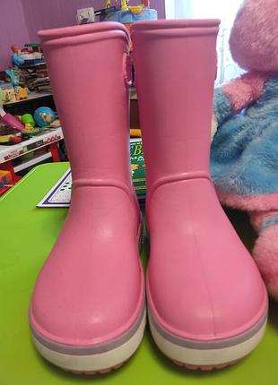 Сапоги резиновые crocs2 фото