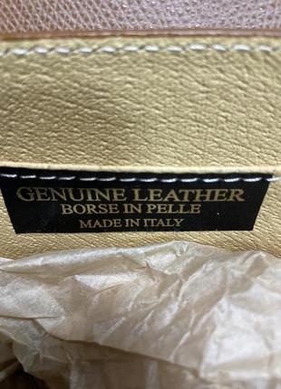 Кожаная сумочка кроссбоди клатч сумочка на плечо италия 🔥🔥🔥4 фото