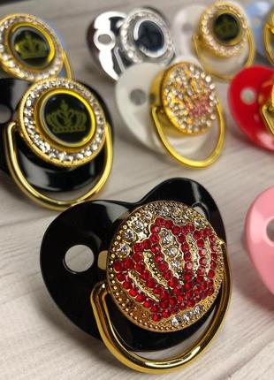 Соска , пустышка со стразами 4