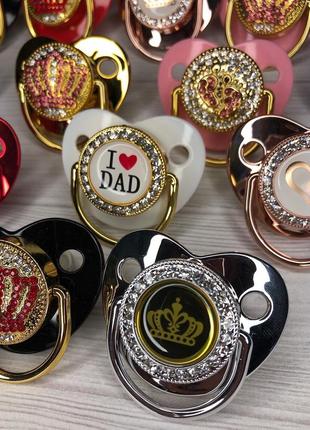 Соска , пустышка со стразами 5