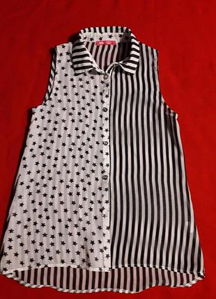 Стильная рубашка блуза young dimension 4