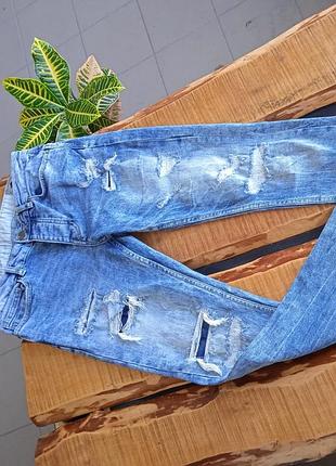 Рвані джинси 👖 протёртые джинсы 5