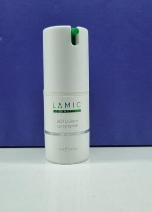 Сироватка для обличчя з пептидами lamic cosmetici botosiero con peptidi