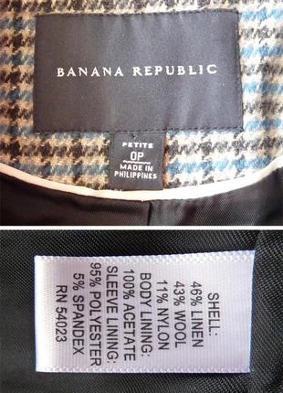 Жакет banana republic в гусиную лапку5 фото