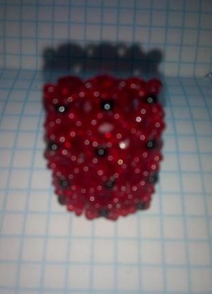 Кільце з бісеру 15,5