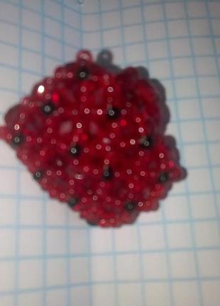 Кольцо из бисера 15,5 3