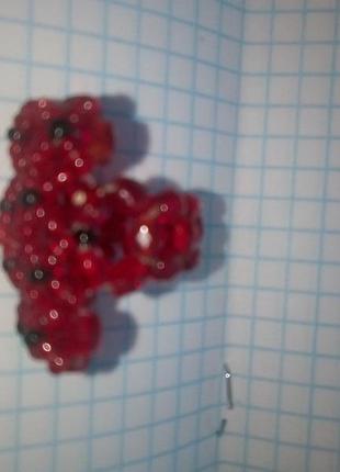 Кольцо из бисера 15,5 4