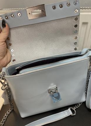 Кожаная сумочка кроссбоди сумочка на плечо италия 🔥🔥🔥5 фото