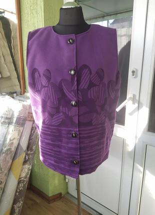 Нова тепла жилетка, жилет