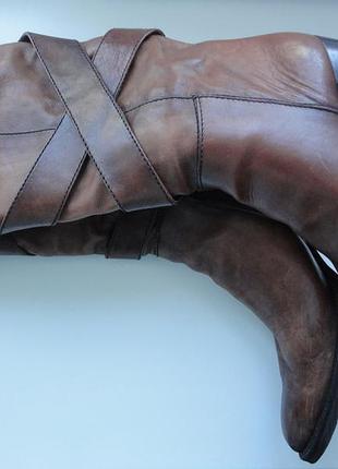 Сапоги из кожи