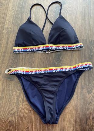 Купальник роздільний superdry1 фото