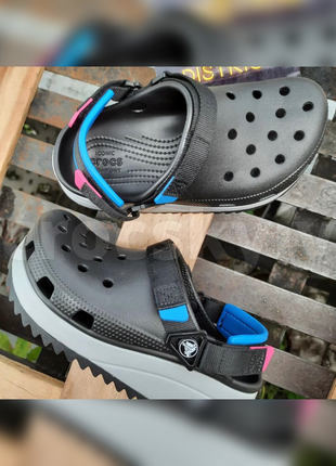 Сабо Flat crocs classic hiker clog оригинал
