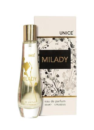 Женская парфюмерная вода unice milady 50 мл
