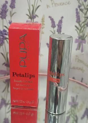 Помада для губ pupa petalips soft matte lipstick 004 cherry blossom 3.5 м2 фото