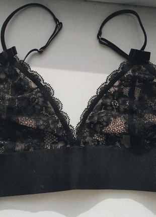 Кружевной бра на резинке