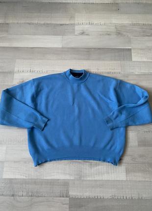 Синий свитер zara1 фото
