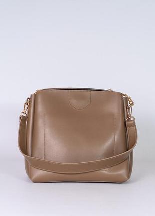 Сумка мокко удобная, жіноча невелика сумка