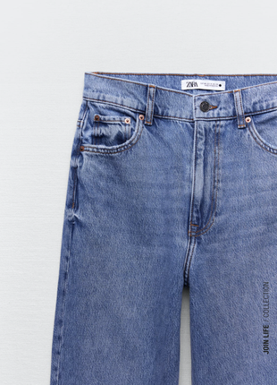 Wide leg full-length джинсы в стиле ‘90s от бренда zara7 фото