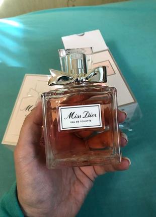 100 мл dior miss dior eau de toilette