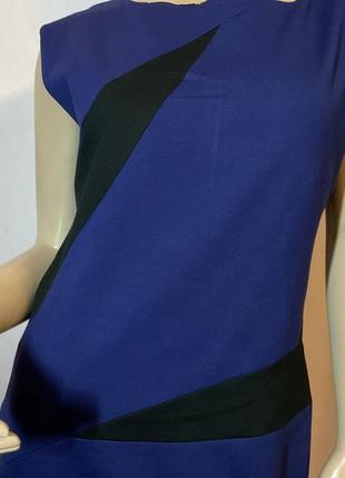 Фирменное двухцветное платье- футляр/l/ brend hugo boss3 фото