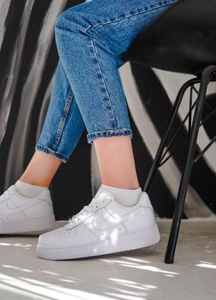 Nike air force white женские кроссовки найк аир форс  белые