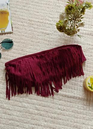 Шикарний ліф з бахромою. m (38)