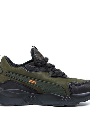 Мужские кожаные кроссовки puma st runner х8 фото