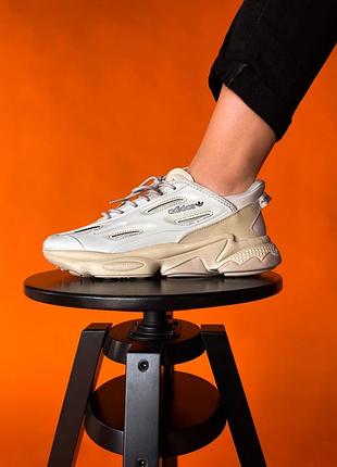 Женские кроссовки adidas ozweego celox beige🔺адидас узвего