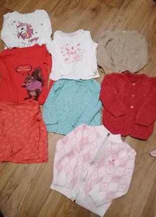 Пакет одежды на девочку 2-4 года, парка