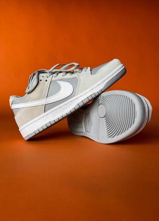 Женские кроссовки nike dunk low grey 🔺 найк