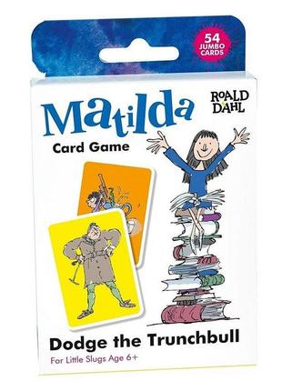 Карточная игра на память по книге roald dahl matilda dodge the trunchbull