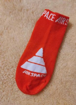 🔥air space.спортивные короткие носки с антискользящей силиконовой подошвой 🔥