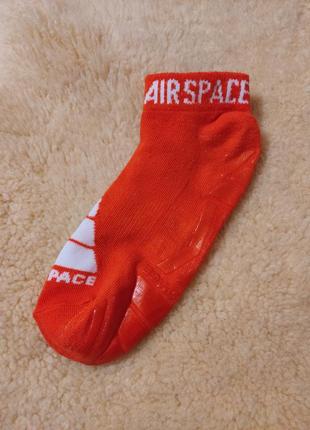 🔥air space.спортивные короткие носки с антискользящей силиконовой подошвой 🔥