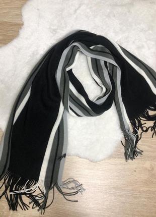 Чоловічий шарф кашемір вовна