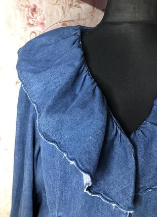 Блуза джинса котон