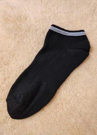 🔥чорні короткі шкарпетки 🔥1 фото