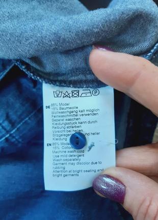 Стильное джинсовое платье рубашка, hallhuber,  p. 36-384 фото