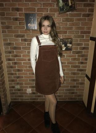 Сарафан вельветовый