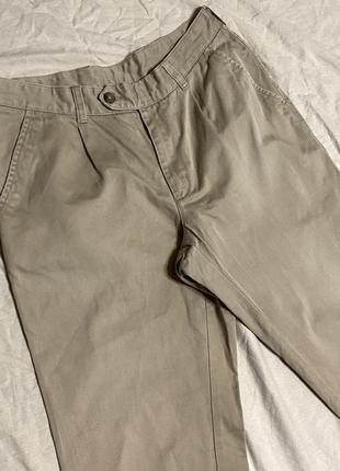 Бежевые брюки чиносы в стиле h&m3 фото