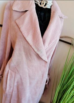 Ликвидация 💥крутой пудровый плащ 7