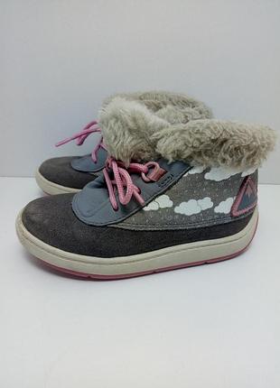 Ботинки детские clarks, оригинал, размер 24