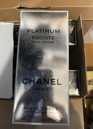 Туалетна вода egoiste platinum, 100 мл