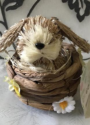 Пасхальный кролик в корзинке голландия