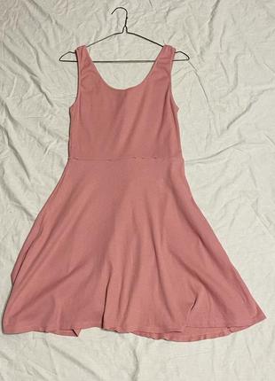 Розовое платье h&m2 фото