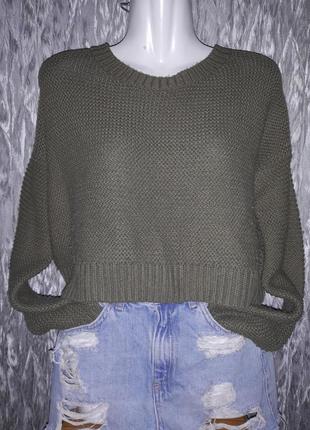 Свитер свитшот оверсайс женский