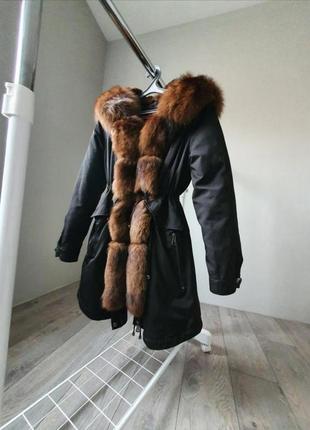 Парку з натуральним хутром