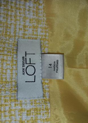 Трендовый пиджак ann taylor, оригинал, номерной 5