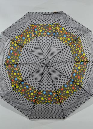 Женский зонтик полуавтомат "абстракция" на 10 спиц2 фото