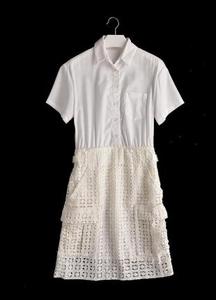 Гарне біле плаття на літо