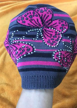 Стильная шапочка 🦋